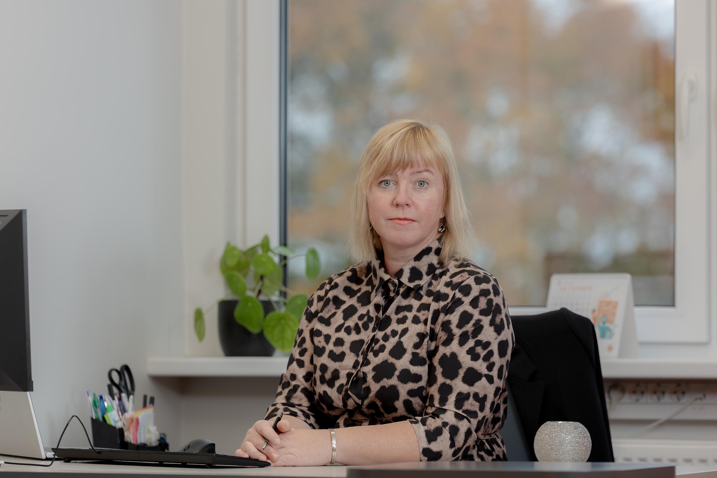 Töötukassa Võrumaa osakonna juhataja Ene Kerge toonitab, et nende suurim soov on tööhimulistele inimestele ametikohta pakkuda. Foto: Aigar Nagel